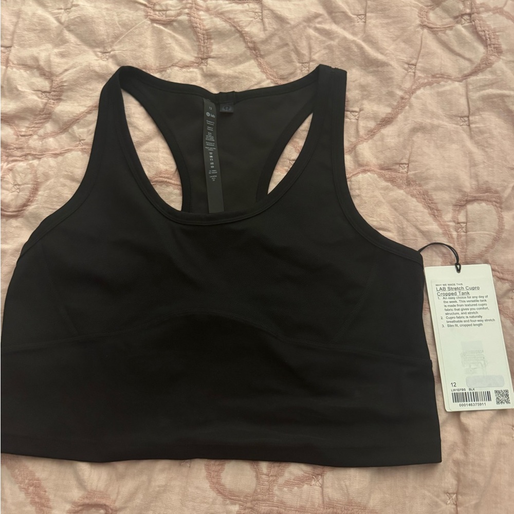 Lululemon Lab Cupro Cropped Tank Top